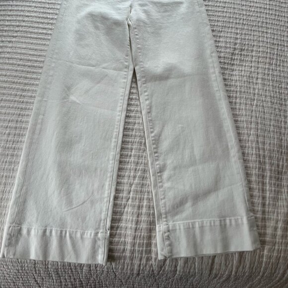 GAP - Wide Leg Sky High White Flared Jeans - 27S - Picture 9 of 13